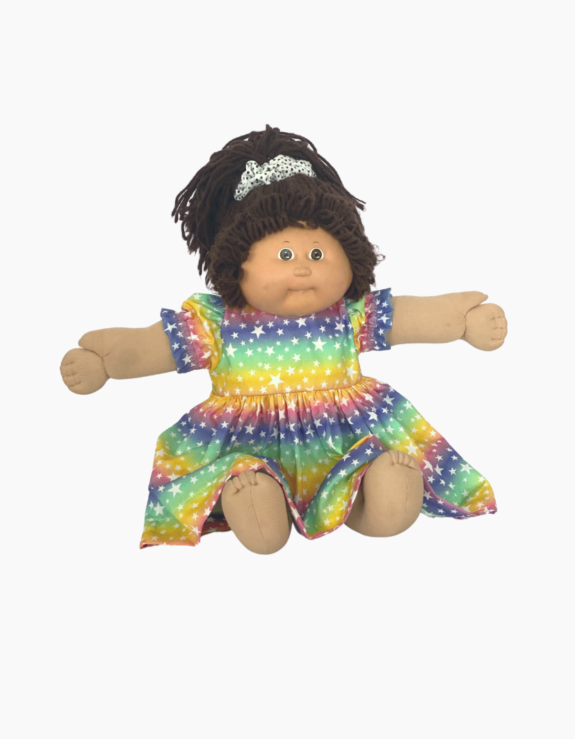 Dress | Patterned Collection | Fits Cabbage Patch Doll 46cm