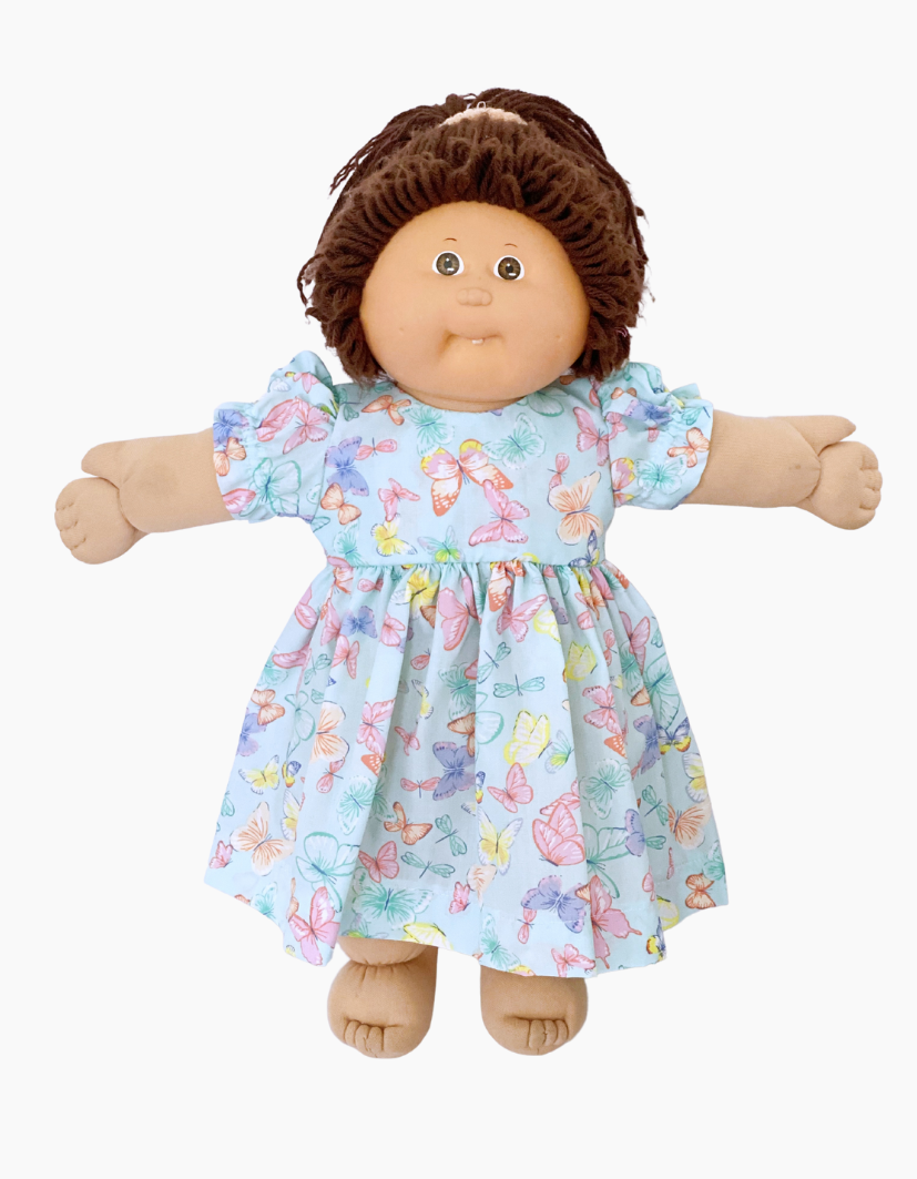 Dress | Butterfly Collection | Fits Cabbage Patch Doll 46cm