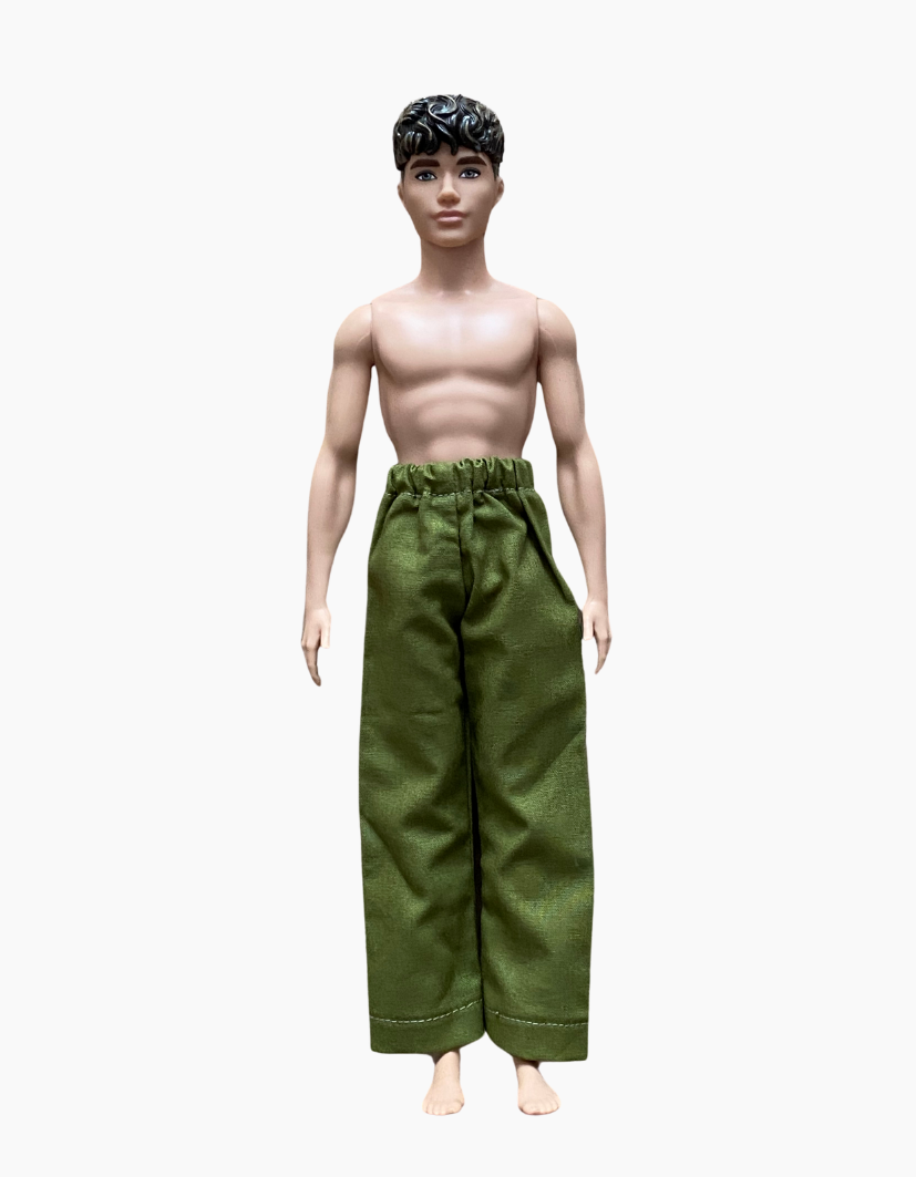 Long pants | Assorted colours | Fits Ken Doll 29cm