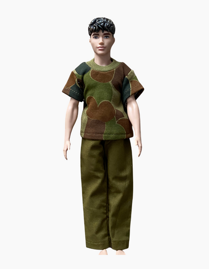 Long pants | Assorted colours | Fits Ken Doll 29cm