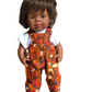 Overalls | Indigenous Collection | Boys & Girls | Fits Miniland Doll 38cm