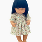 Dress | Floral Collection | Fits Miniland Doll 38cm