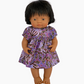 Dress | Indigenous Collection | Fits Miniland Doll 38cm