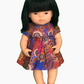 Dress | Indigenous Collection | Fits Miniland Doll 38cm