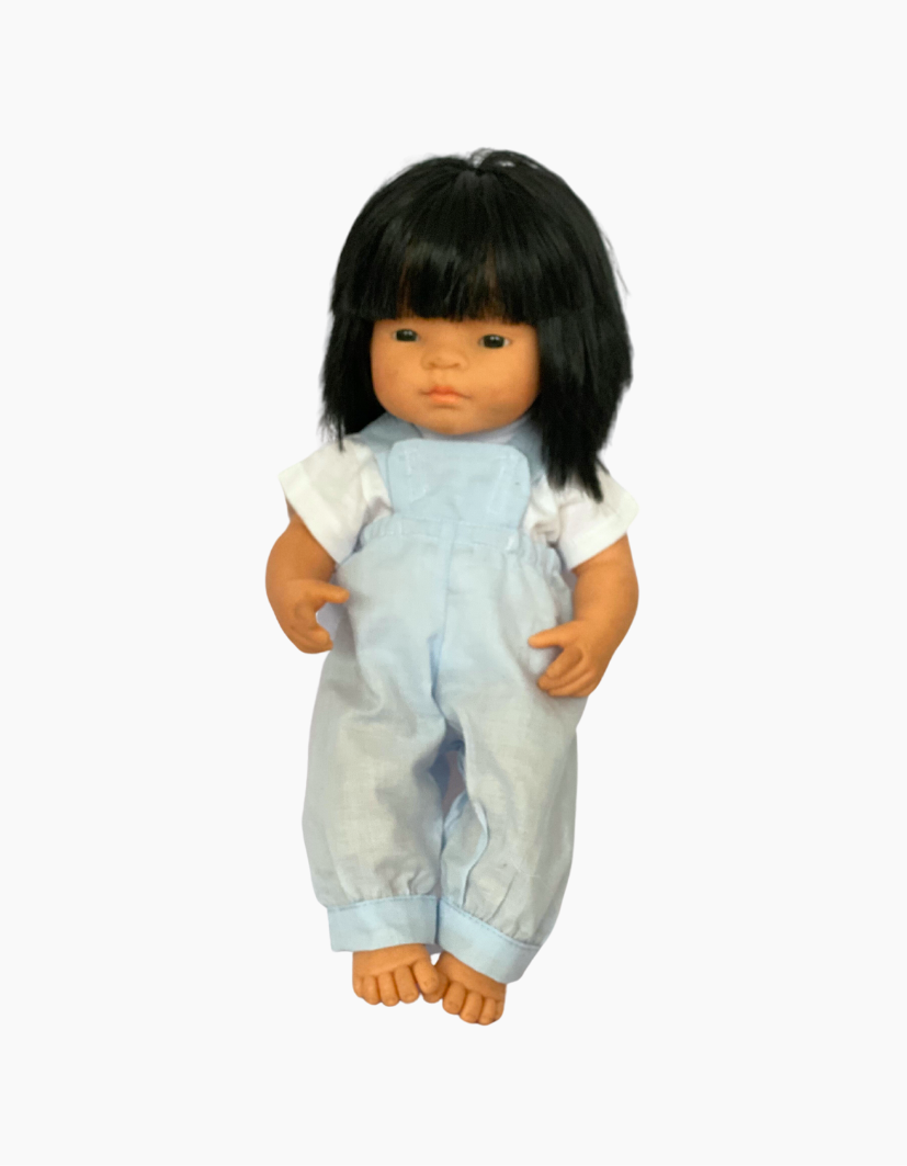 Overalls | Boys and Girls | Fits Miniland Doll 38cm