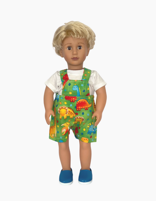 Shortalls | Assorted colours | Boys & Girls | Fits Our Generation 45cm Doll