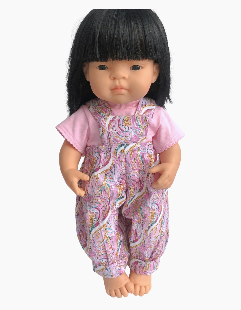 Overalls | Boys and Girls | Fits Miniland Doll 38cm