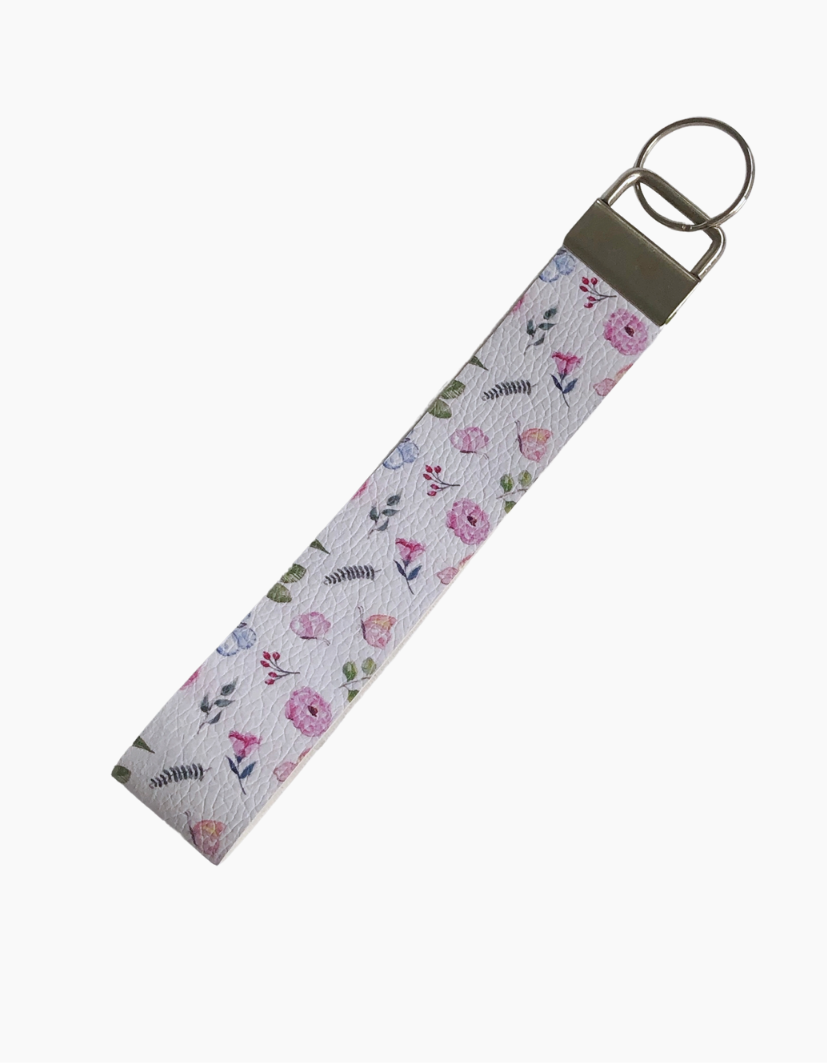 Floral Collection | Wristlet | Key Ring | Bag Tag | Free Shipping