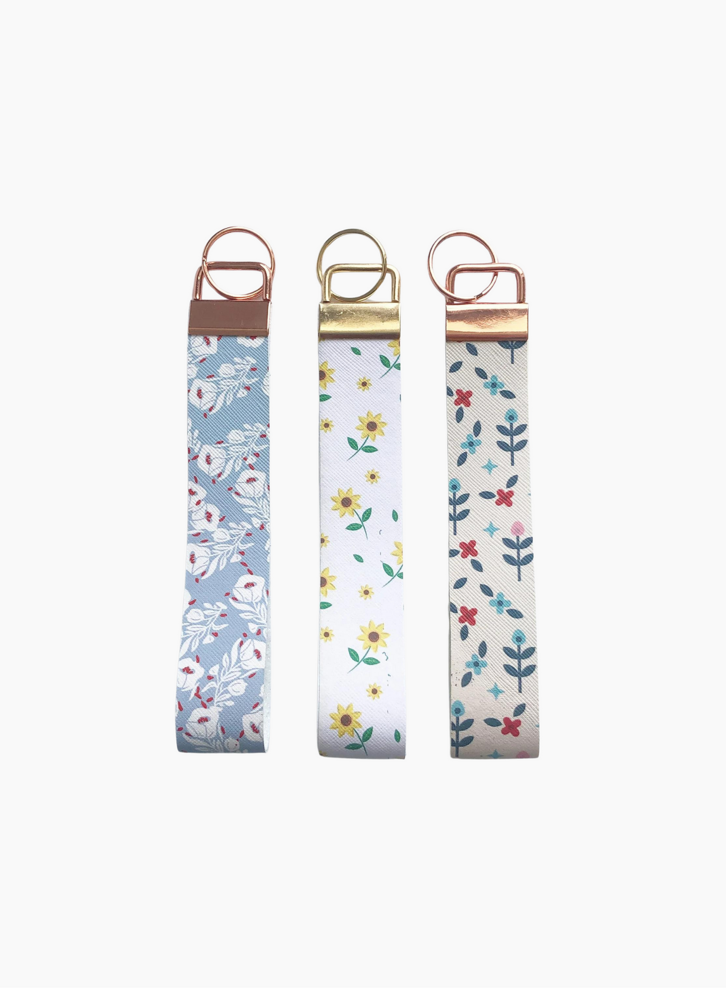 Floral Collection | Wristlet | Key Ring | Bag Tag | Free Shipping