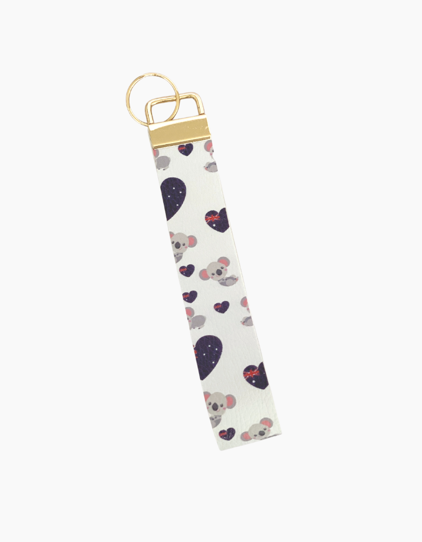 Australiana Collection | Wristlet | Key Ring | Bag Tag | Free Shipping