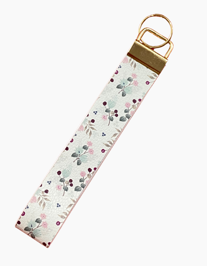 Floral Collection | Wristlet | Key Ring | Bag Tag | Free Shipping