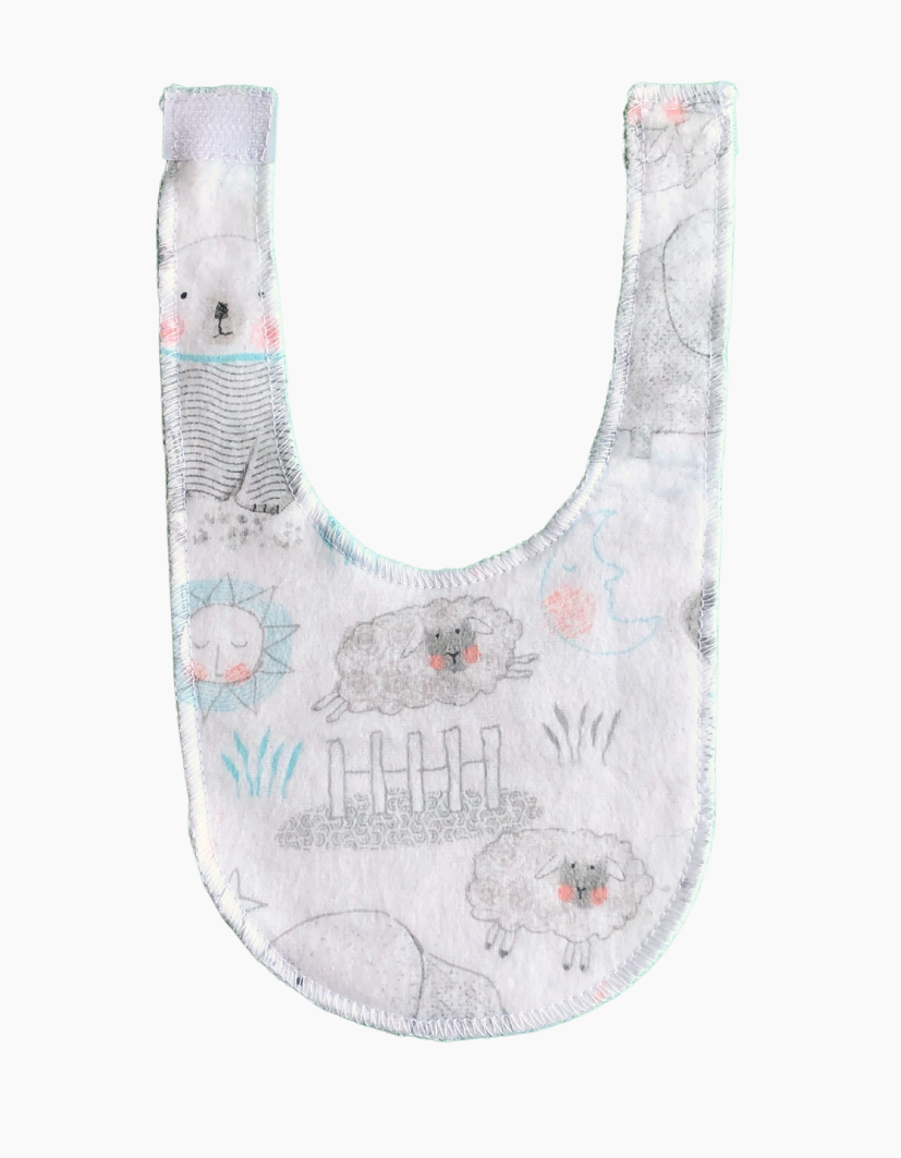 Doll Bib | Various Colours | Fits Baby Born Doll 43cm